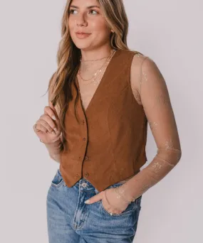 The Courtney Corduroy Vest