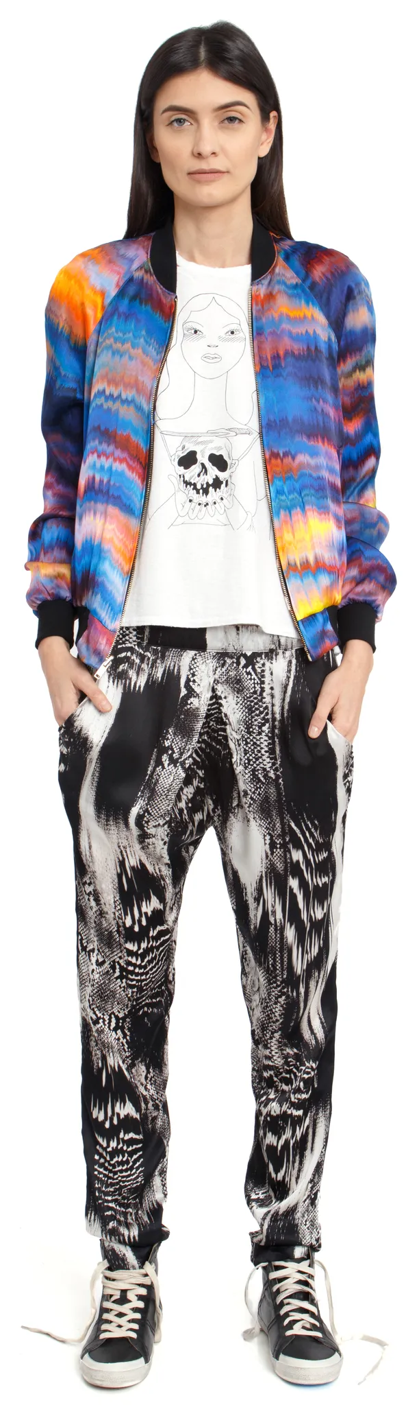 The Reversible Silk Bomber   Oasis | Cobra Kaleidoscope