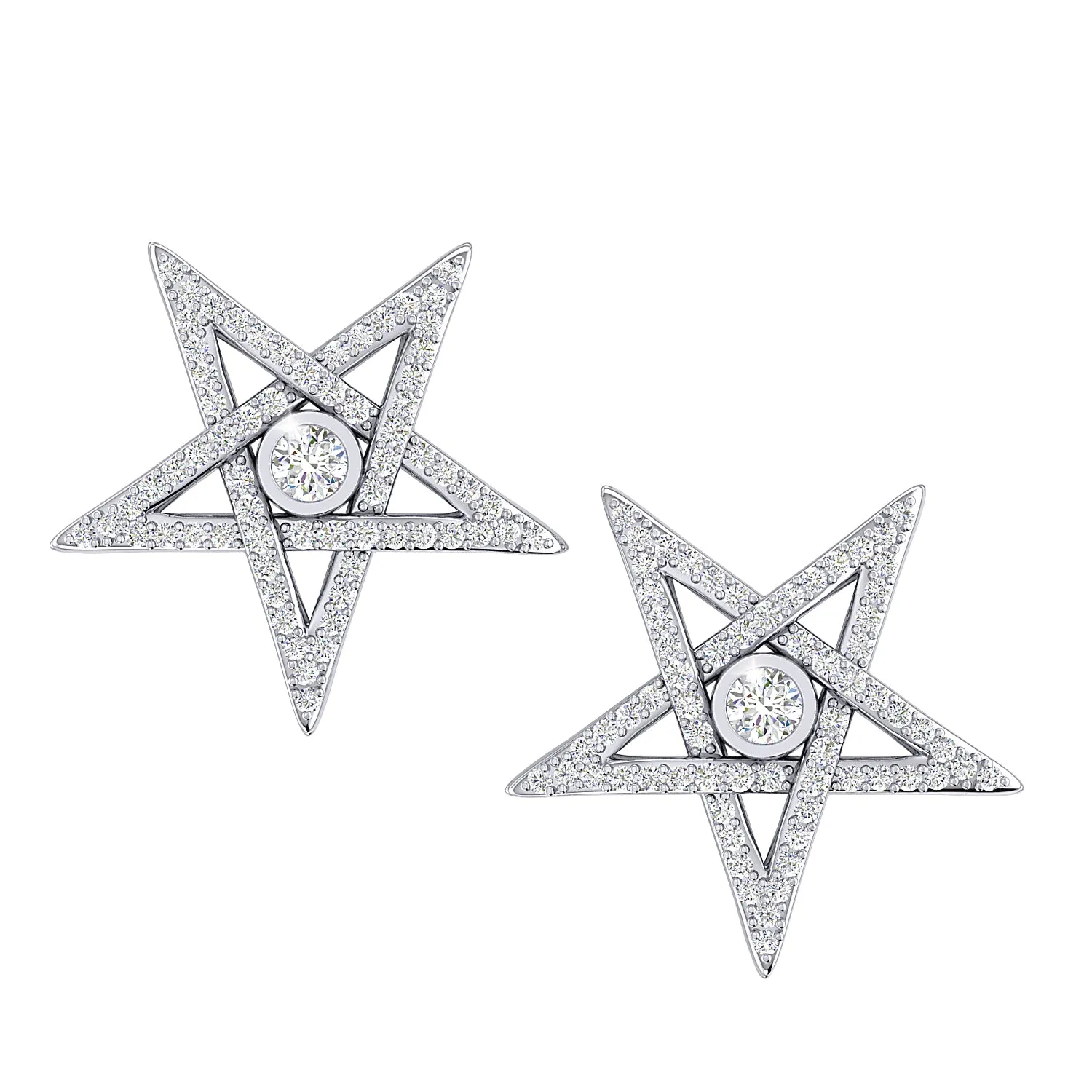 THE SPARKLING STAR STUDS