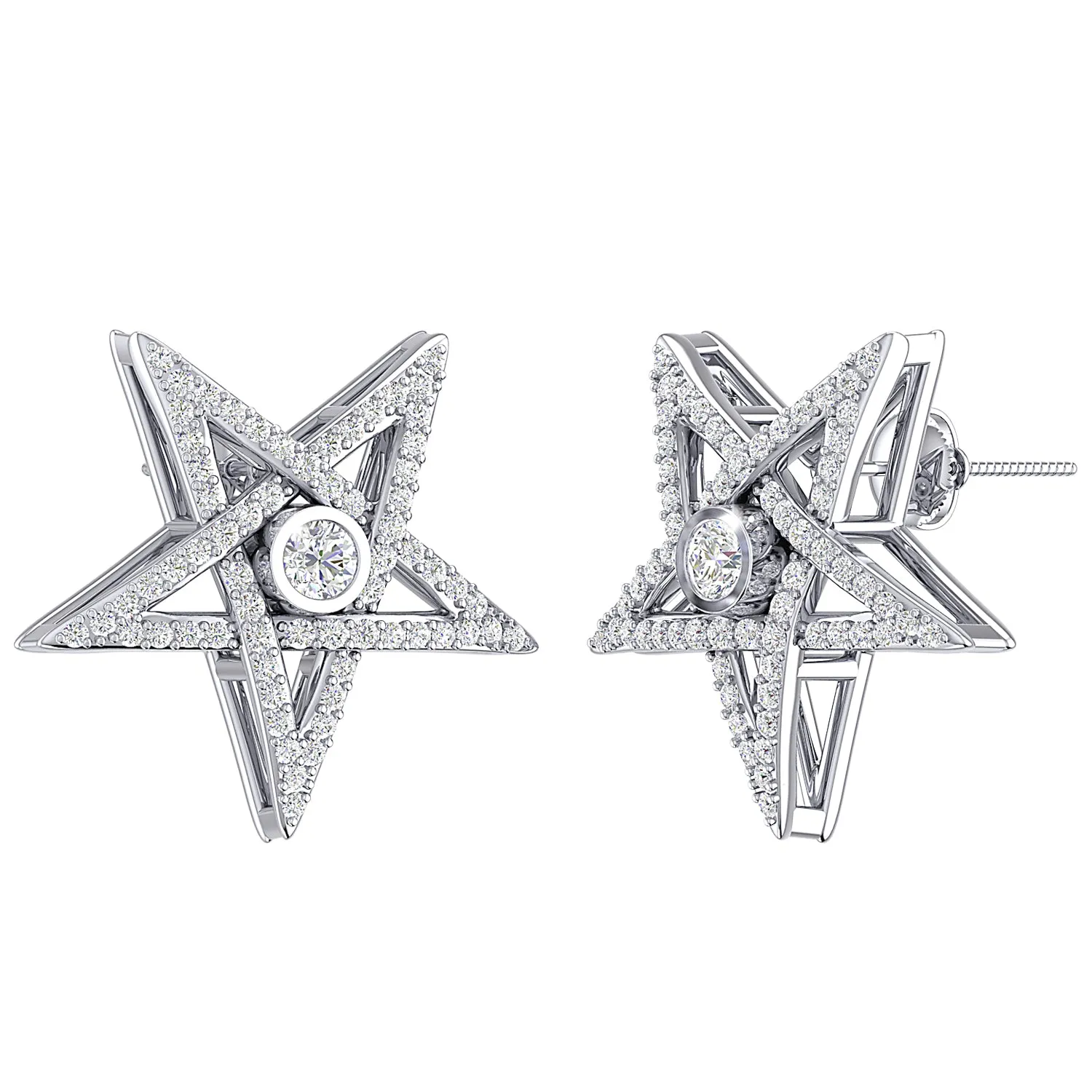 THE SPARKLING STAR STUDS