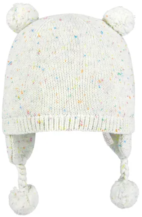 TOSHI - ORGANIC EARMUFF BEANIE SNOWY: SNOWFLAKE