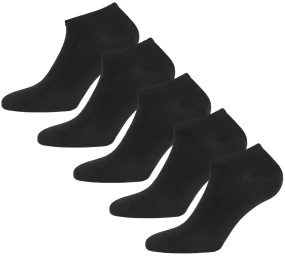 Urberg Bamboo Shaftless Sock 5-Pack Black Beauty | Buy Urberg Bamboo Shaftless Sock 5-Pack Black Beauty here | Outnorth