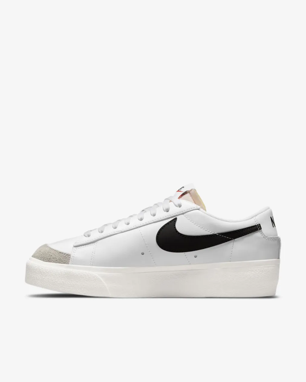 W BLAZER LOW PLATFORM - WHITE/BLACK