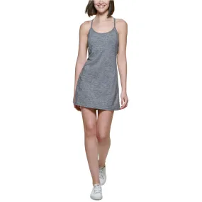 Women's Performance Open-Back Dress,Grey