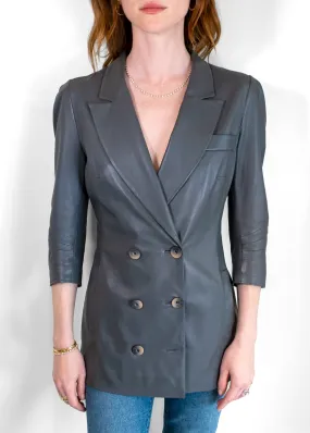 Zeynep Arcay Lambskin Evening Jacket